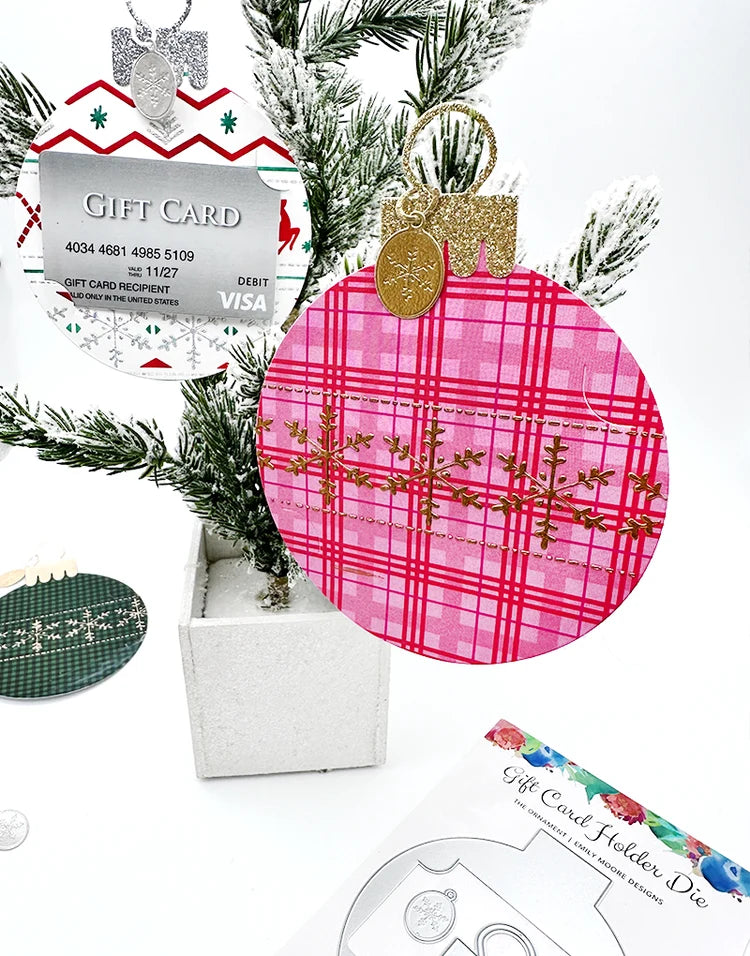 Emily Moore Designs - Dies - Gift Card Holder - The Ornament