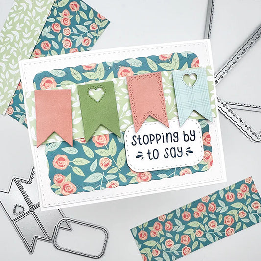 Emily Moore Designs -  Clear Photopolymer Stamps - Just Wanted To Say