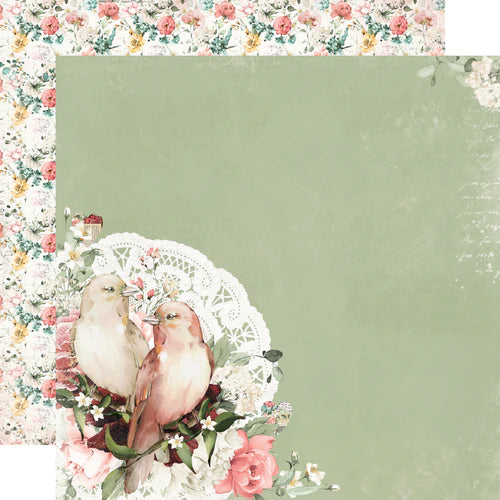 Simple Stories - Simple Vintage Love Story Collection - 12 x 12 Double-Sided Paper - Better Together