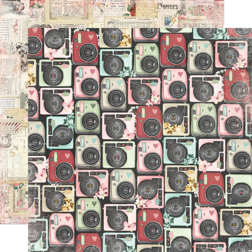 Simple Stories - Simple Vintage Love Story Collection - 12 x 12 Double-Sided Paper - Unforgettable