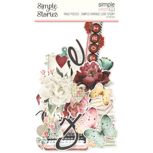 Simple Stories - Simple Vintage Love Story - Simple Page Pieces