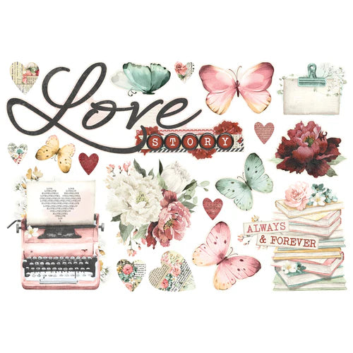 Simple Stories - Simple Vintage Love Story - Simple Page Pieces
