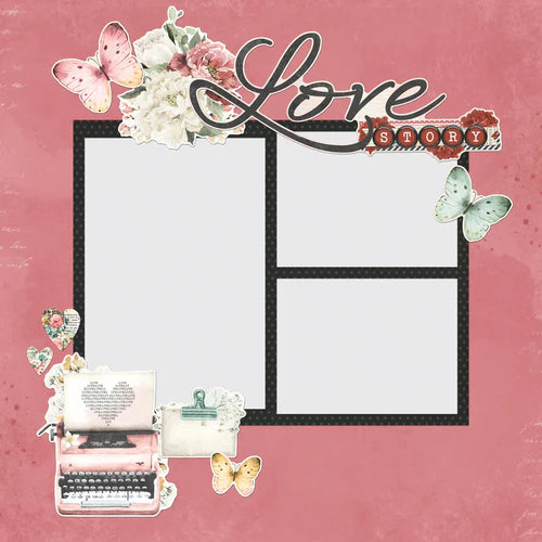 Simple Stories - Simple Vintage Love Story - Simple Page Pieces