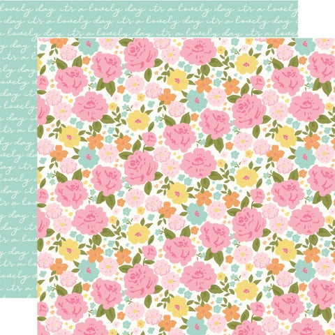Simple Stories - Fresh Air Collection - 12 x 12 Double-Sided Paper - Fresh Start
