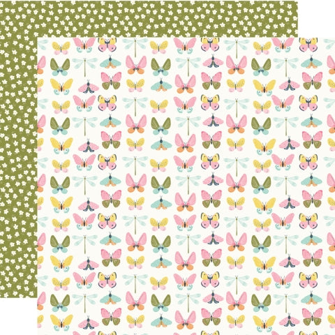 Simple Stories - Fresh Air Collection - 12 x 12 Double-Sided Paper - Bright + Beautiful