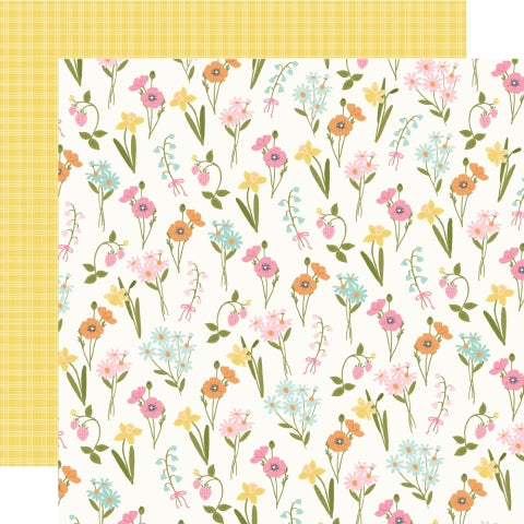 Simple Stories - Fresh Air Collection - 12 x 12 Double-Sided Paper - Press Pause