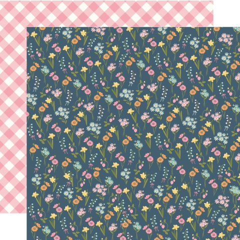 Simple Stories - Fresh Air Collection - 12 x 12 Double-Sided Paper - Smile + Enjoy