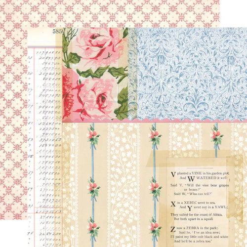 Simple Stories - Simple Vintage Spring Garden Collectiion - 12 x 12 Double-Sided Paper - Spring Is Here