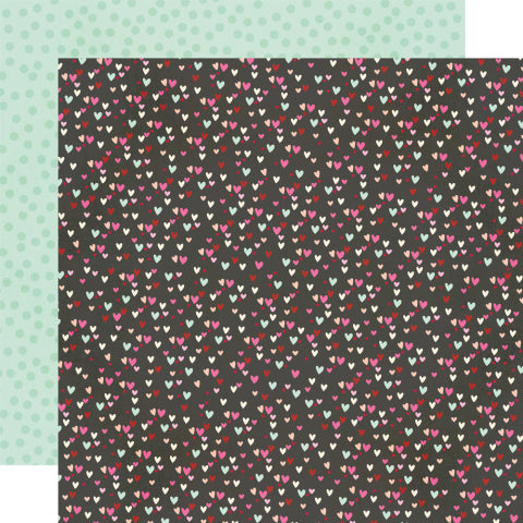 Simple Stories - Valentine's Day Collection - 12 x 12 Double-Sided Paper - Totally Smitten