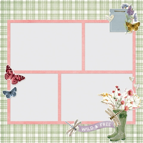Simple Stories Simple Vintage Meadow Flowers - Simple Pages Page Pieces