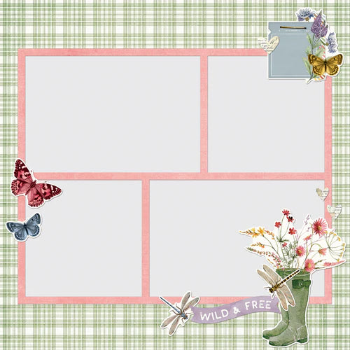 Simple Stories - Simple Vintage Meadow Flowers Collection - Simple Page Pieces