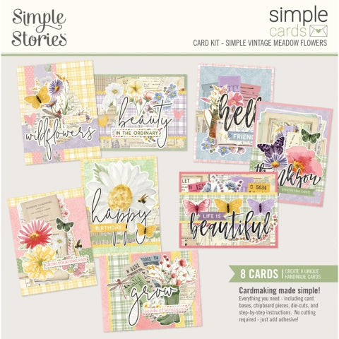 Simple Stories Simple Vintage Meadow - Simple Cards Card Kit