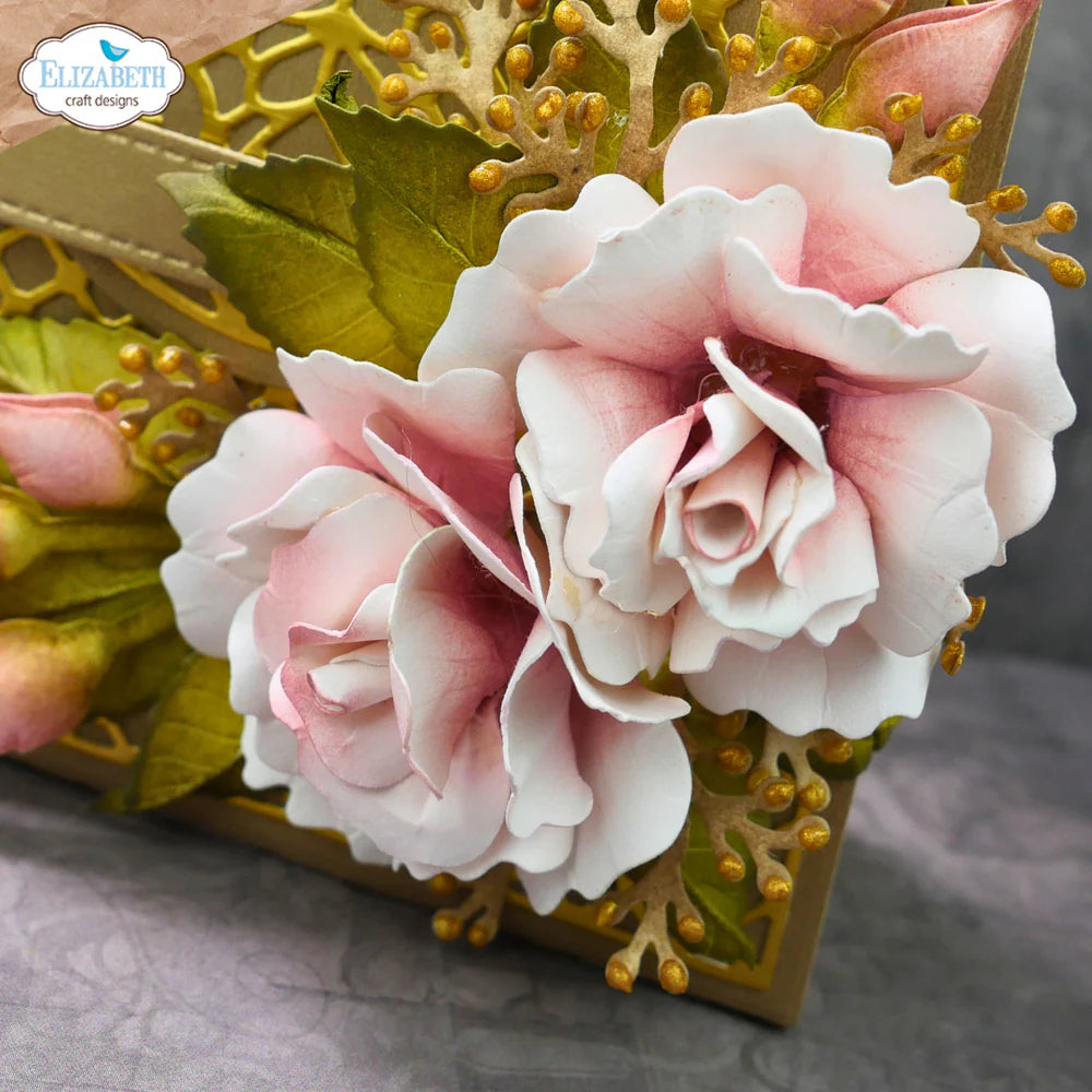 Elizabeth Craft Designs - Bohemian Rose Collection - Dies - Rose