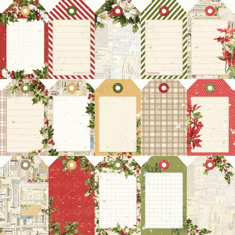 Simple Stories - Simple Vintage Yuletide - Tag Elements