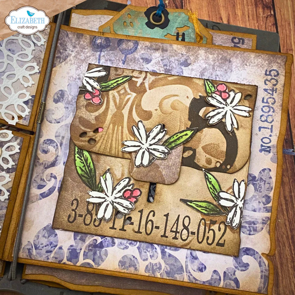 Elizabeth Craft Designs - Hello You Collection - Dies - Ephemera Pocket