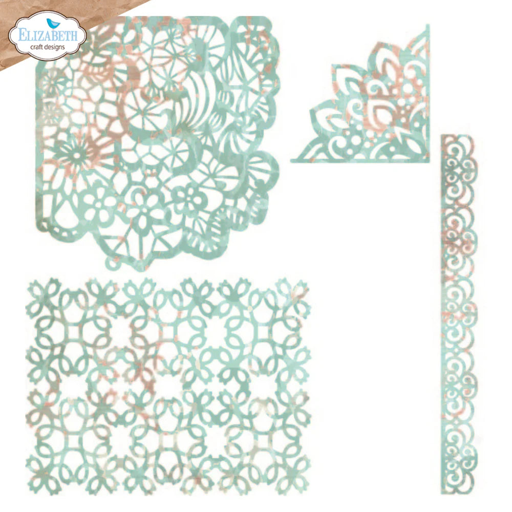 Elizabeth Craft Designs - Hello You Collection - Dies - Lace All Over