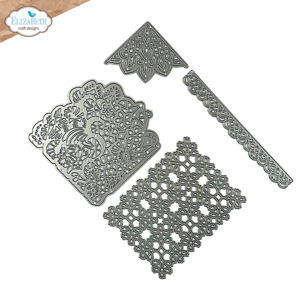 Elizabeth Craft Designs - Hello You Collection - Dies - Lace All Over