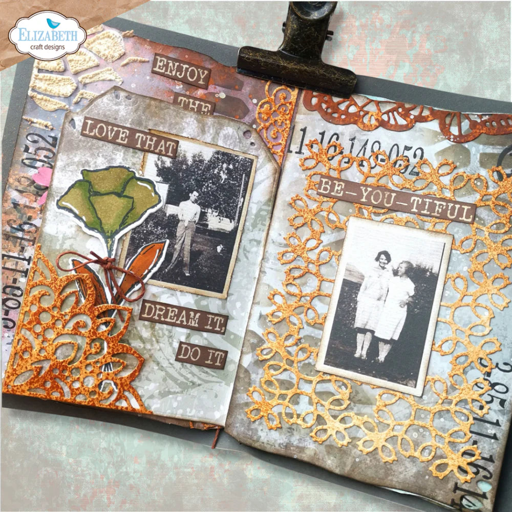 Elizabeth Craft Designs - Hello You Collection - Dies - Lace All Over