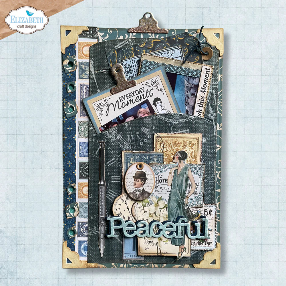 Elizabeth Craft Designs - Delightful Discovery Collection - Dies - Slot Pocket