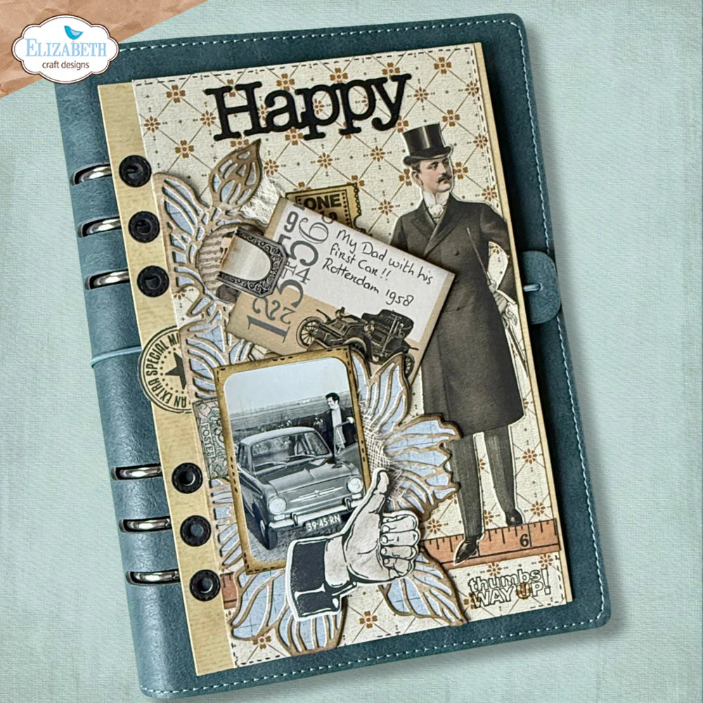 Elizabeth Craft Designs - Delightful Discovery Collection - Dies - Bee And Flower Accents