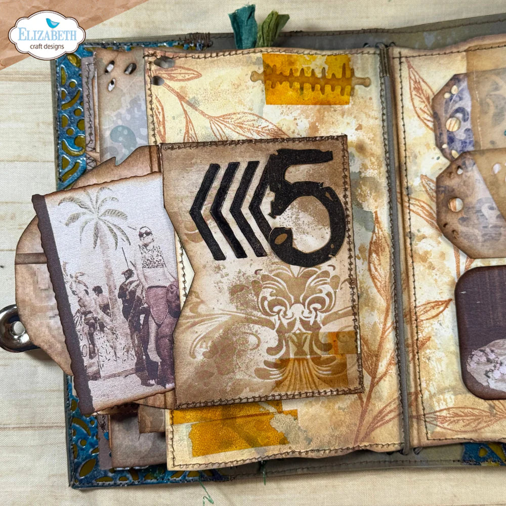 Elizabeth Craft Designs - Hello You Collection - Dies - Grunge Envelope