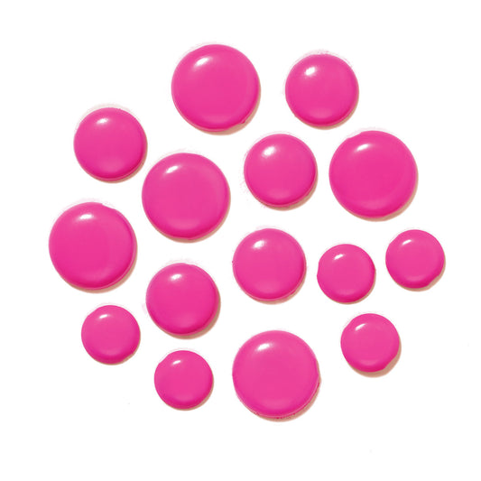 Doodlebug Design - Chunky Brads - Bubblegum