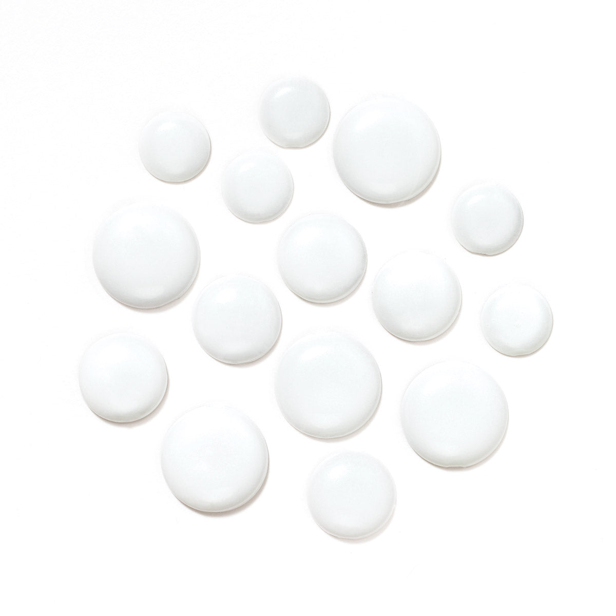 White metal brads/paper fasteners