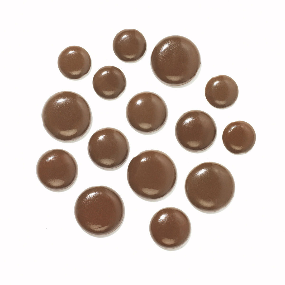 Brown metal  brads/paper fasteners