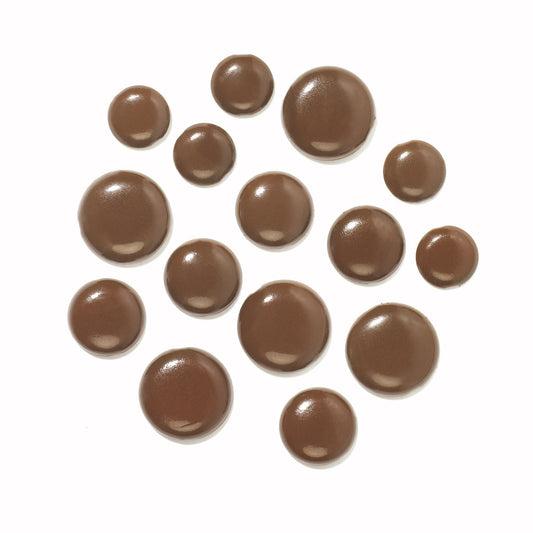 Brown metal  brads/paper fasteners