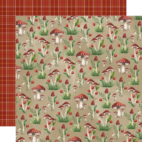 Simple Stories - Simple Vintage Woodlands - 12 x 12 Double-Sided Cardstock - Time To Unplug