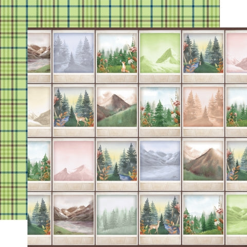 Simple Stories - Simple Vintage Woodlands - 12 x 12 Double-Sided Cardstock - Open Road