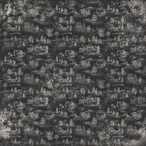 Simple Stories - Simple Vintage Believe Collection - 12 x 12 Double-Sided Paper - All The Trimmings