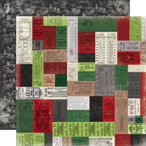 Simple Stories - Simple Vintage Collection - 12 x 12 Double-Sided Paper - All The Trimmings