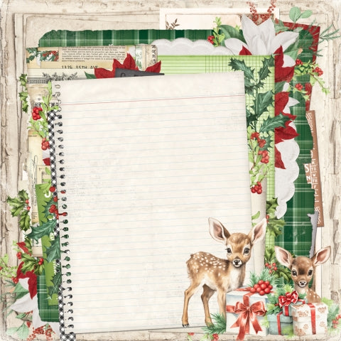 Simple Stories - Simple Vintage Believe Collection - 12 x 12 Double-Sided Paper - Filled With Wonder