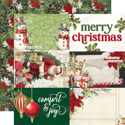 Simple Stories - Simple Vintage Believe Collection - 12 x 12 Double-Sided Paper - 4 x 6 Elements