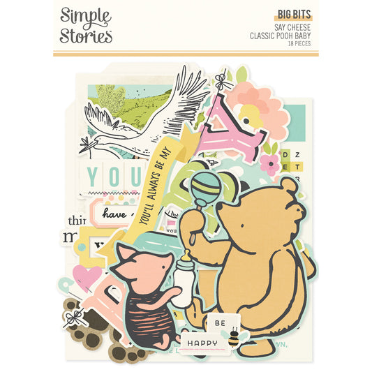 Simple Stories - Say Cheese Classic Pooh Baby Collection - Big Bits