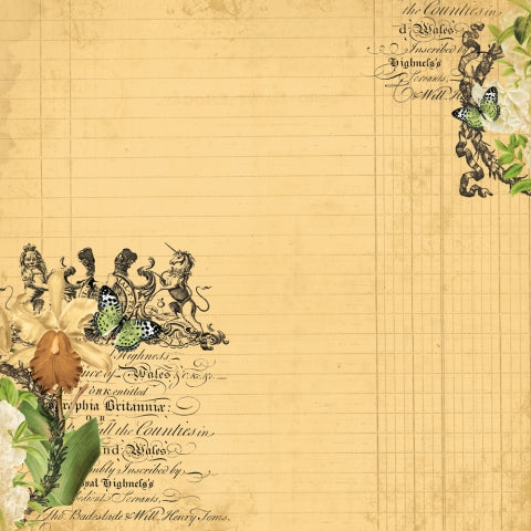 Simple Stories - Simple Vintage Junk Drawer Collection - 12 x 12 Double-Sided Designer Cardstock -  Simple Pleasures