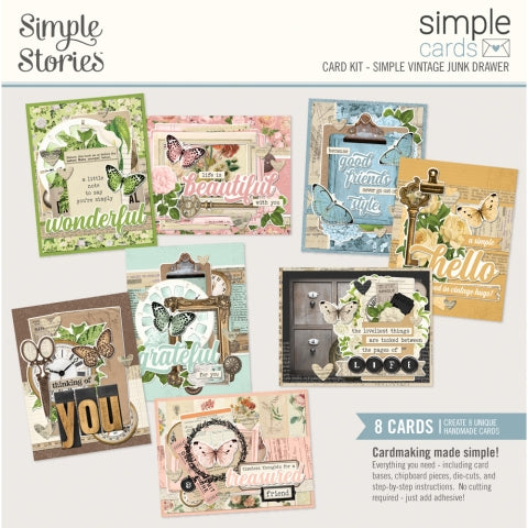 Simple Stories - Simple Vintage Junk Drawer Collection - Card Kit