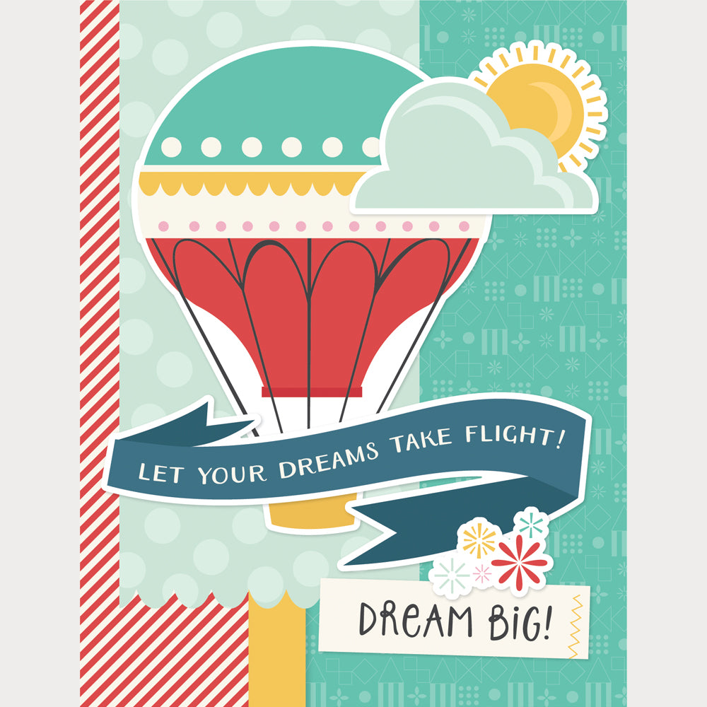 Simple Stories - Say Cheese Happiest Place Collection - Simple Cards - Card Kit