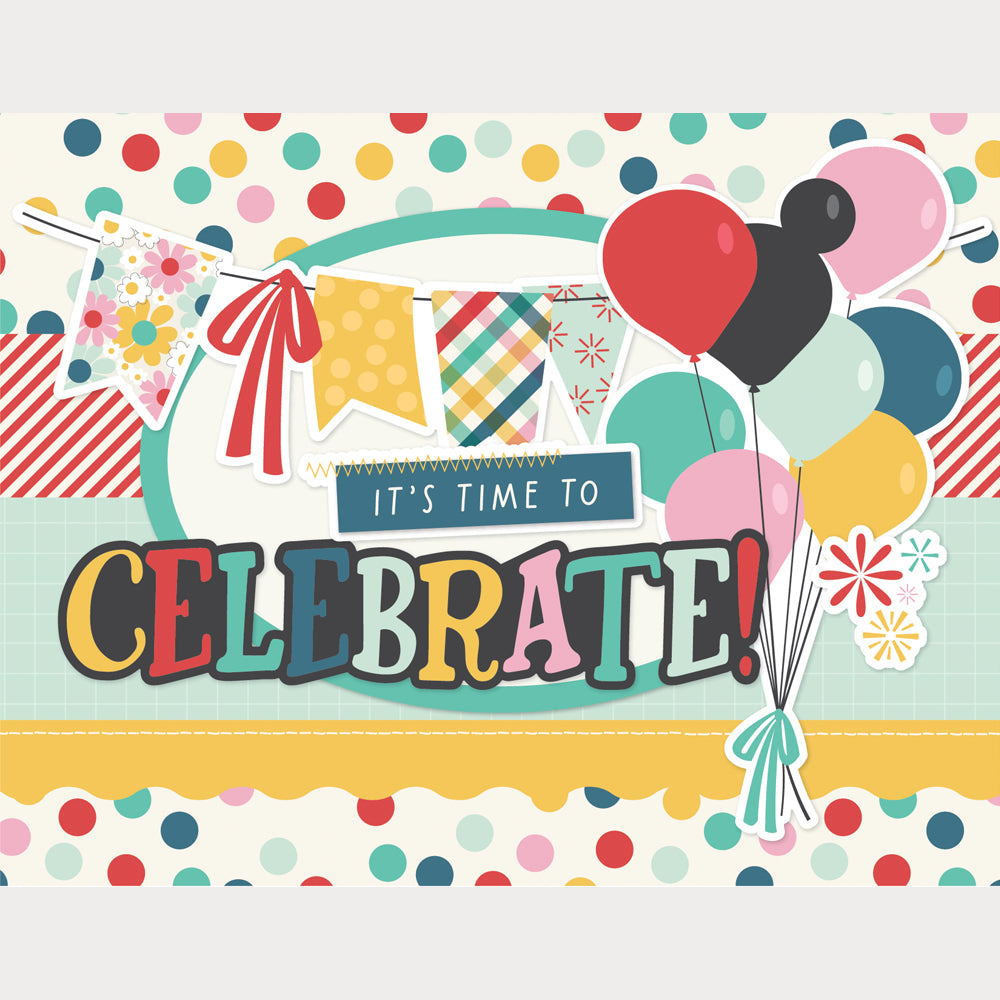 Simple Stories - Say Cheese Happiest Place Collection - Simple Cards - Card Kit