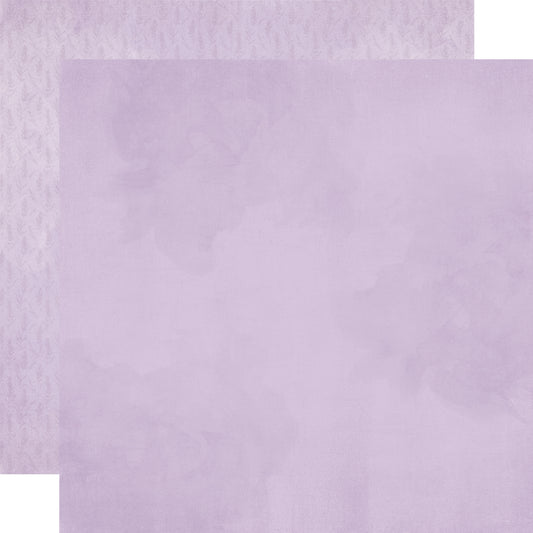 Simple Stories - Lavender Fields Collection - 12 x 12 Double Sided Paper - Lavender
