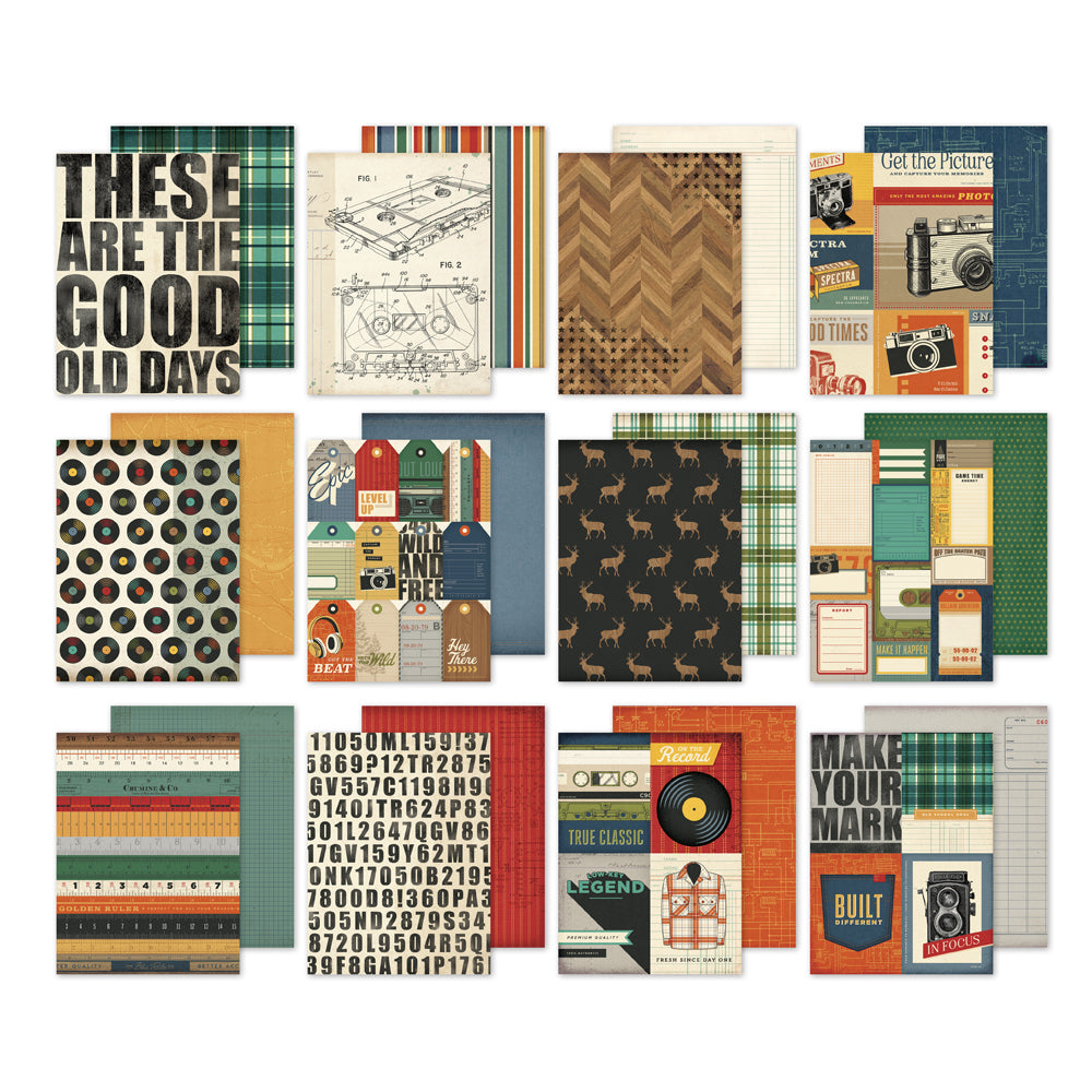 Simple Stories - Rustic Legend Collection - 6 x 8 Paper Pad
