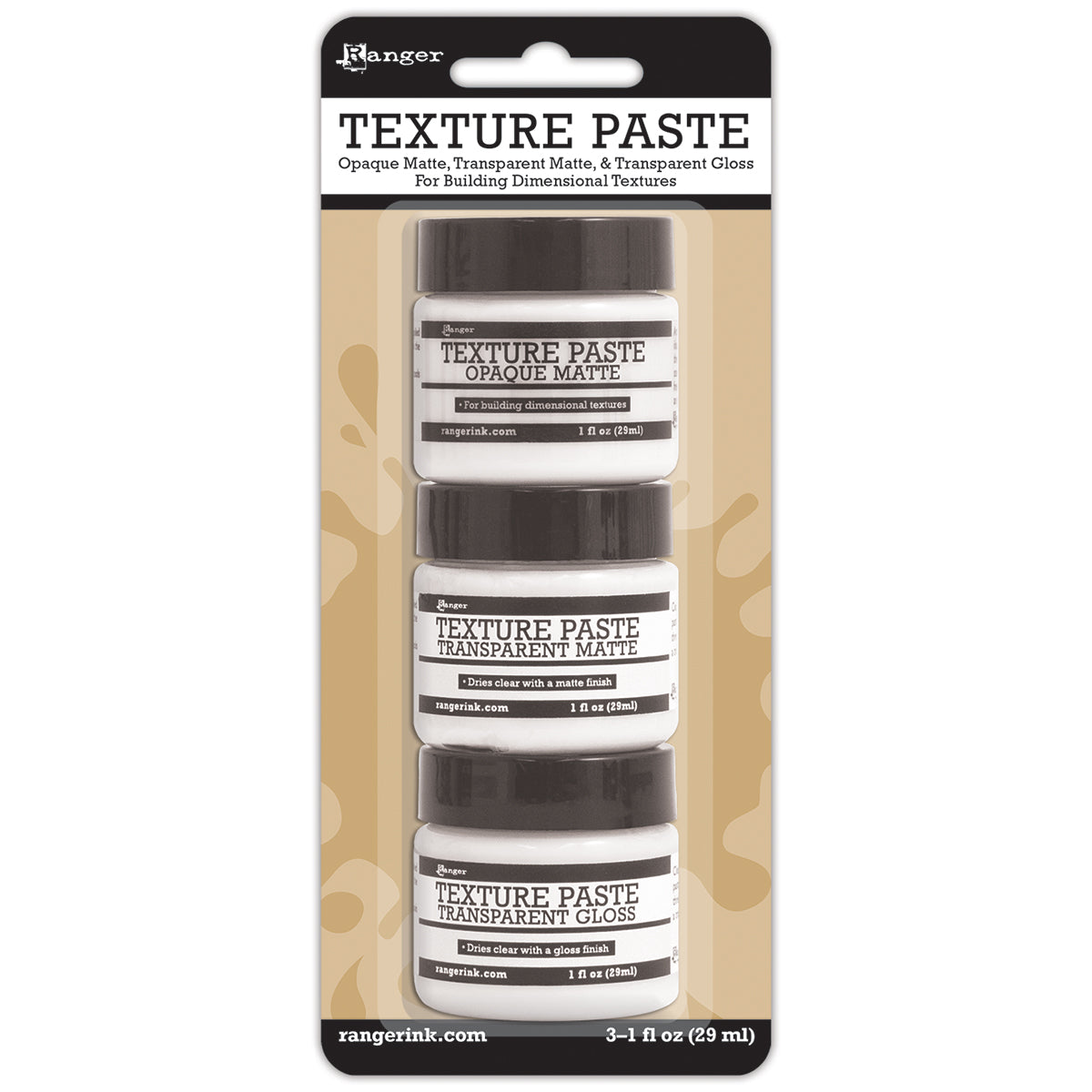 Ranger - Texture Paste 1oz 3/Pkg