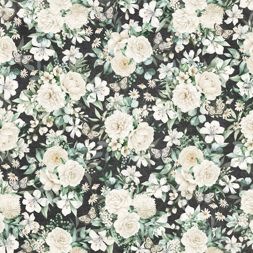 Simple Stories - Simple Vintage Timeless Harmony Collection - 12 x 12 Double Sided Paper - Breathtaking