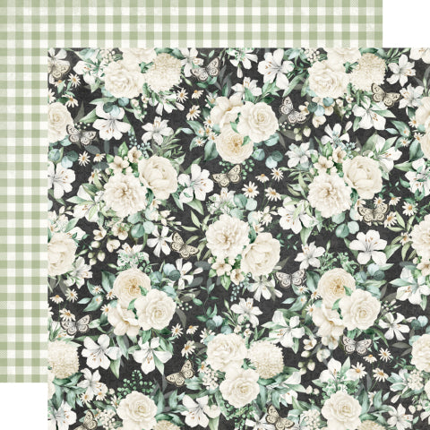 Simple Stories - Simple Vintage Timeless Harmony Collection - 12 x 12 Double Sided Paper - Breathtaking