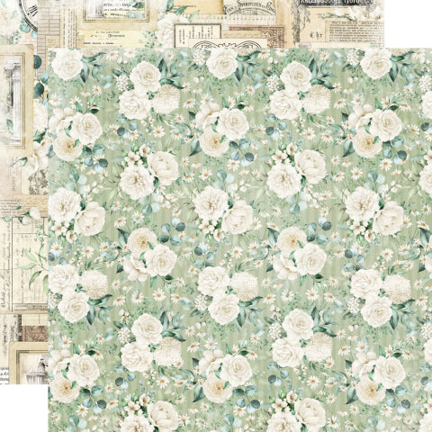 Simple Stories - Simple Vintage Timeless Harmony Collection - 12 x 12 Double Sided Paper - Timeless Memories