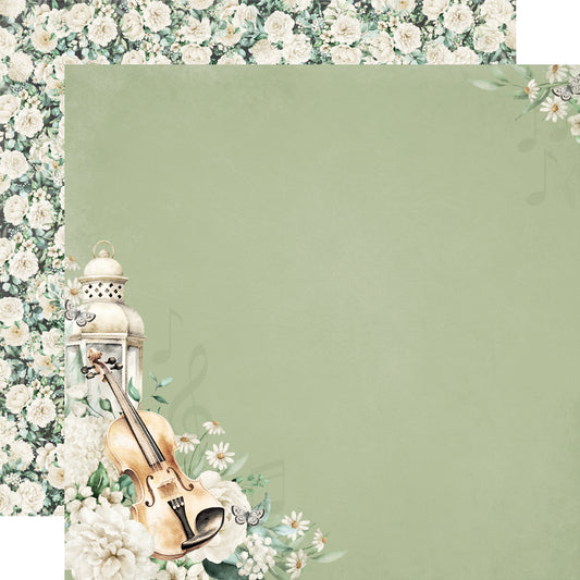 Simple Stories - Simple Vintage Timeless Harmony Collection - 12 x 12 Double Sided Paper - Perfect Harmony