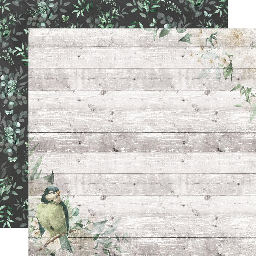 Simple Stories - Simple Vintage Timeless Harmony Collection - 12 x 12 Double Sided Paper - Beautiful Life