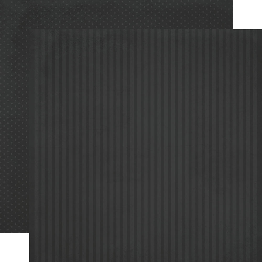 Simple Stories - Simple Vintage Timeless Harmony Collection - 12 x 12 Double Sided Paper - Ebony