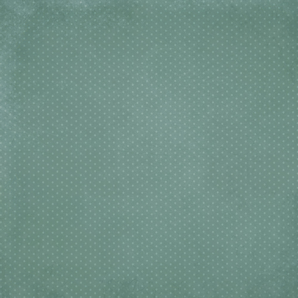 Simple Stories - Simple Vintage Timeless Harmony Collection - 12 x 12 Double Sided Paper - Muted Teal